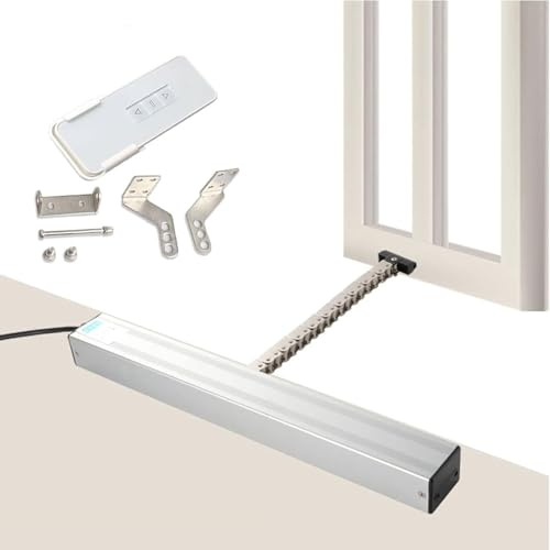 Abreador De Ventana De La Cadena Eléctrica con Control Remoto E Interruptor, Actuador De Ventana Automática De 300 Mm-000 Mm para Tragar, Invernadero Y Ventilación De Techo, 300mm