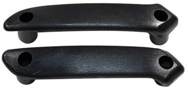 6X0867180B 6X0867179B Kompatibel mit VW Lupo 1999–2006 / Seat Arosa 1997–2005 Grau oder Schwarz/Sitzgriffe, Türgriffe innen(Black)
