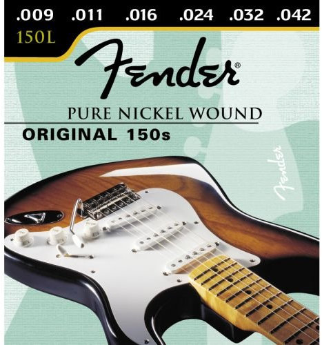 Fender Saitensatz 009-042 Phosphorbronze für Gitarre, leicht