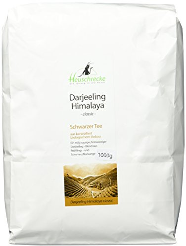 Heuschrecke Bio Tee Darjeeling Himalaya Classic , 1er Pack (1 x 1000 g)
