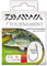 Daiwa Zanderhaken Vorfachhaken 70 cm 10 Stk. Gr. 2/0, Monofil, Nylon, Silber