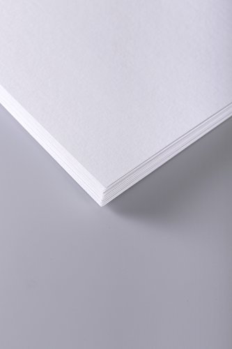 Clairefontaine 37290C Skizzenpapier (160 g, DIN A2, 42 x 59,4 cm, 25 Blatt, ideal für Künstler oder die Schule) weiß
