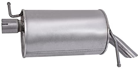 BESTPRICE 1x Endschalldämpfer Kompatibel mit FORD GALAXY I (WGR), SEAT ALHAMBRA (7V8, 7V9), VW SHARAN (7M8, 7M9, 7M6)