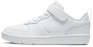 Nike Court Borough 2, Unisex Kid's Sneaker, White, 4.5 UK (37.5 EU)