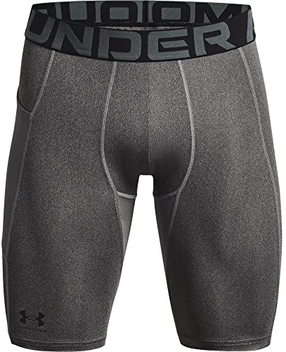 Men's Heatgear Compression Shorts Carbon Heather/Black XXL XXL