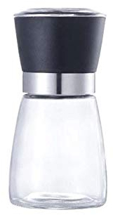 Coffee Grinder Bodum Pepper Coffee Grinder Pepper Mill Glass Pepper Pepper Coffee Grinder Manual Glass Milling Maker Grinding Miller Machine for Home (Color : Plastic, Size : S)