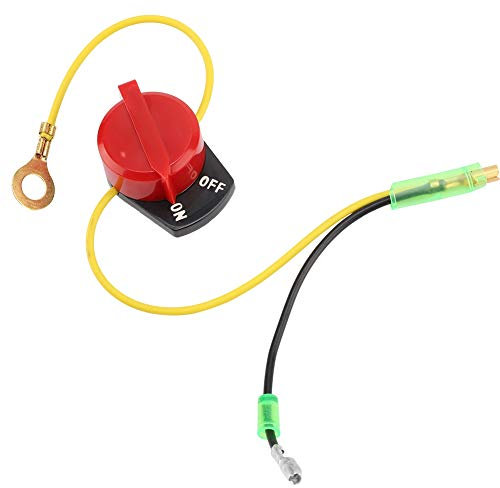 Interrupteur de Commande du Moteur Marche Arrêt Marche Marche Arrêt Phare, Interrupteur D'arrêt D'arrêt Bouton Marche Arrêt ATV Dirt Bike Go Kart Tondeuse à Gazon