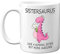 Stuff4 Sister Birthday Gifts - Sistersaurus - 11oz Ceramic Coffee Mug, Special Christmas Sister Gifts, Funny Xmas Tea Coffee Cup, Made in UK