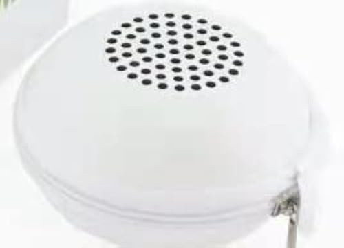 For EWA A106 or EWA A109mini or EWA A107 Bluetooth Speaker. Fits USB Cable and Accessories (EVA Case-Silver)