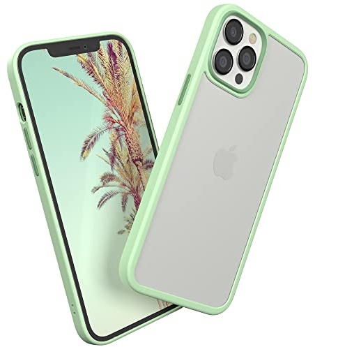 EAZY CASE Ultra Schutz Outdoor Hülle kompatibel mit iPhone 12 Pro Max, hochwertige Schutzhülle mit Ultra Aufprallschutz, Stoßfest und Kratzfest, dünne Handyhülle mit Kameraschutz, Grün