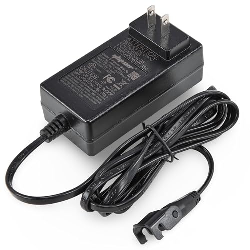 Hommoat Fuente de alimentación reclinable, transformador de adaptador de corriente de conmutación AC/DC con cable, 29V 2A