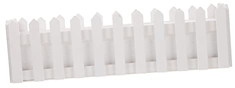 Yardwe 1 Maceta De Plantas En Maceta Decoración Artificial Caja De Ventana Jardinera De Madera Boda Flor Artificial De Madera Blanca