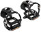 Bucklos Fahrradpedale mit Zehenkäfigen und Riemen – Fahrrad-Zehenklammern, kompatibel mit Rennrad/Peloton/Mountian Bikes/MTB – Zehenclip-Pedal für breite Schuhe Indoor Outdoor Radfahren
