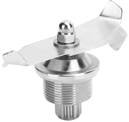 Stainless Steel Hardened Two Mixing And Cutting Blades Knife Ice Crusher ，Juicer Blender Replacement ，Compatible For Vitamix，