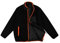Jacke Herren Slim Fit Stehkragen Verdicken Warm Fleecejacke Herren Casual Trend All-Match Taschen Jacke Herren Jugend Mode Urban Klassisch Outdoorjacke Herren B-Black M