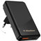USB C Ladegerät 65W, Elexlinco USB-C GaN Netzteil, 2-Port PPS Ladegerät USB C, Kompaktes Klappbares Design, Schnellladegerät Kompatibel mit MacBook Pro/Air, iPad, iPhone15, Galaxy S24, Pixel (Schwarz)