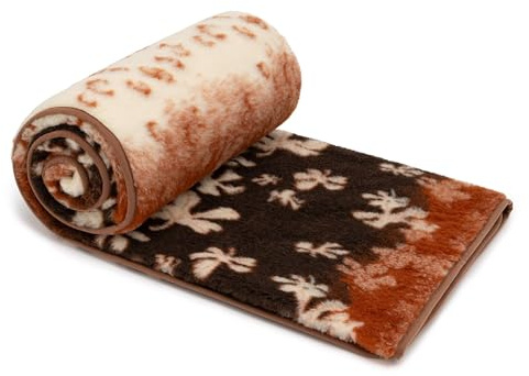 Best Wool Merino Wolldecke Schurwolle 140x200 cm - Kuscheldecke aus 100% Merino Schafwolle - Groß und Flauschige Decke Wolle - Gewicht 500g/m2 - Atmungsaktives Material