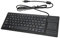 Denash Touchpad Keyboard,USB Wired Ultra Thin Keyboard with Touchpad,Compact Keyboard with HUB Function for TV,PC,Laptop,Windows,Mac