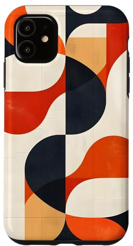 iPhone 11 Vintage Geometric Retro Pattern Case