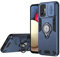 ILING Funda para Xiaomi Redmi Note 10 Pro 4G, Ultradelgado Mate Antigolpes Dura PC Armadura Carcasa, Silicona TPU Bumper Cubierta con Anillo Soporte y Tapa Cámara Deslizante (Azul)