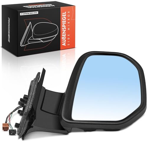 Frankberg Elektrisch Außenspiegel Aussenspiegel Rechts 7-Polig &-Beheizbar &-Manuell einklappbar &-Temperatursensor &-Seitenspiegel Kompatibel mit Berlingo Partner