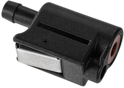Tinoaly 13563Q7 Raccord Femelle Ligne Carburant, 8mm Quick-Connect pour Mercury Raccord Tuyau Réservoir à Carburant Hors-Bord Double Étanchéité Design Clip-On pour 22-13563A7 22-13563T7