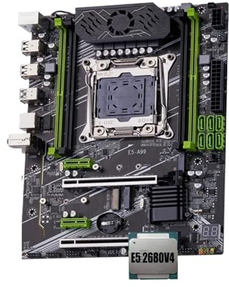 X99 motherboard set kit xeon 2011-3 E5 2680 V4 4 * 8gb=32GB 3200MHz 4 channels DDR4 3.0 nvme M.2