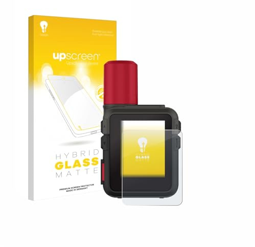 upscreen Schutzglas für Garmin inReach Mini 3 Plus | Entspiegelnder Displayschutz Made in Germany Matte 9H Schutzfolie Panzer Folie Glas Anti-Reflex Montage-Set Anti-Fingerprint