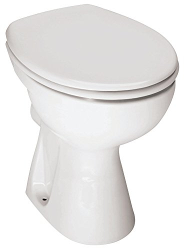 Ideal Standard Stand-WC Palaos Eurovit, V312201, Tiefspüler mit waagerechtem Abgang, Keramik, Weiß, 56754 1