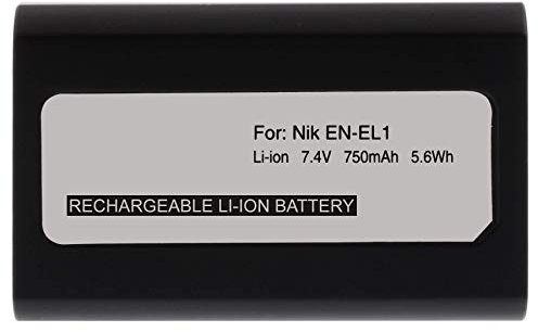 Batterie en-EL1 Compatible avec Nikon Coolpix 775, 880, 885, 995, 4300, 4500, 4800... - Voir descriptif!!