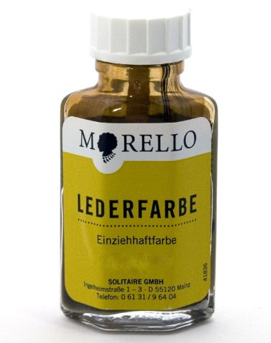 Morello Lederfarbe für Glattleder 40ml Silber