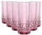 Bormioli 93933 Rocco America Set 6 Bicchieri Lilla Cooler, Vetro, 48cl, 480 milliliters, Liliac Rose