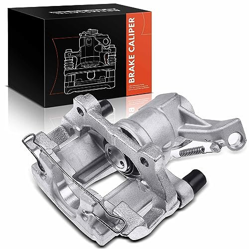 Frankberg Brake Caliper Disc Brake Rear Right Cast Aluminium with Bracket (hole spacing 90mm) Compatible with Vectra C Vectra C CC 9-3 9-3 Cabriolet Replace# 93172184
