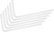EK Water Blocks EK-Loop Hard Tube 12mm (800mm Length) Pre-Bent 90 - Acrylic (6pcs)