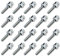 20x Radschrauben M12x1,5 SW17 40mm Kugel Radbolzen Längenauswahl