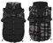 Pethiy -Super Warm Hunde wintermäntel mit Geschirr, Hundejacke mit Innenfleece, wasserdichte Kleine Hundemantel Winterweste Hundepullover mit Brust Gurt fur Haustier -Schwarz-XXL