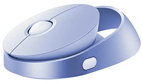 Rapoo Ralemo Air 1 kabellose Maus wireless Mouse 1600 DPI Sensor umweltfreundlicher wiederaufladbarer Akku ergonomisch für Links- und Rechtshänder PC & Mac - lila