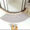 MOTT 50 Quadrant Curved Bath Mat 45x100cm,Semi-Circular Bath Mat,Non Slip Floor Carpet,Corner Shower Rug Washable,Fan-Shaped Foot Pads Door Mat, L