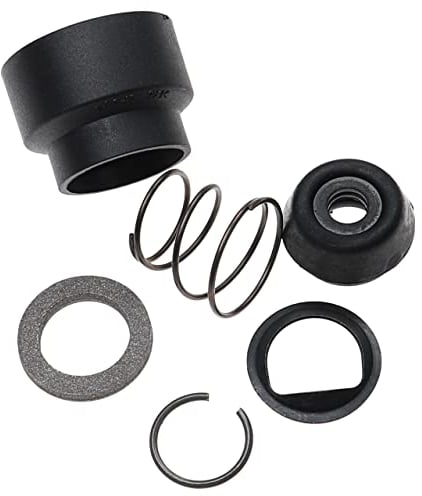 vhbw Casquillo protector del portabrocas compatible con Bosch GBH 2-24 DSR martillo perforador, taladro, negro/plata