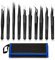 YHYZ Precision Tweezers Set (9pcs), for Craft DIY Jewelry Watch, Anti-Static ESD Stainless Steel Tweezers Kit for Electronics, Sodlering (Version 2)