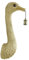 Light & Living Wandlampe Ostrich - Gold - 25x19x72cm - Andere - Kunststoff - Wandlampen für innen - Wand beleuchtung für Schlafzimmer & Wohnzimmer