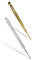 BLMHTWO Lot de 2 stylos d'acupuncture, outils de réflexologie du visage à double tête, stylo d'acupression en acier inoxydable rétractable pour massage des tissus profonds des oreilles et du corps