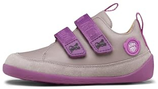 Affenzahn Halbschuh Leder Buddy mit Klettverschlüssen, Atmungsaktiv, Reflektierend, Leicht in Größe 21-35 Koala - Rosa