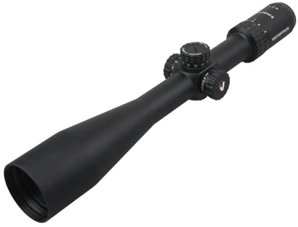 Victoptics OPFF-02 S4 6-24x50 FFP Zielfernrohr für Sport, Airsoft und Jagd, Luftgewehr, Ziel-Visier, Gewehrzielfernrohr, Rifle Scope, umfangreiches Zubehör
