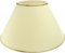 Lampenschirm *rund* für Tischlampen, Chintz creme, Goldkante glänzend, Du=40 /Do=20/H=24,5cm Befestigung unten E27