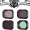 REYGEAK Set di filtri per obiettivo per DJI Mini 4 Pro, rivestimento multistrato a densità neutra ND8 ND64 ND256 CPL (confezione da 4 filtri per lenti CPL/ND), RG-MINI4