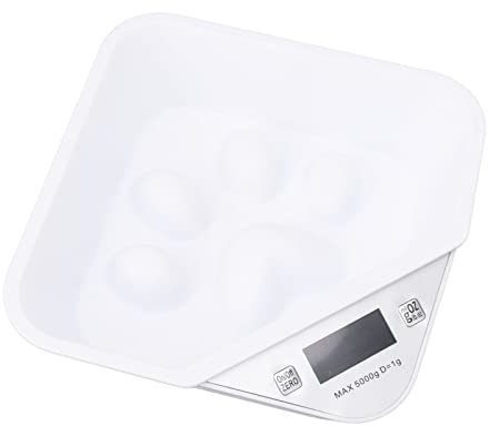 Gamelles Pour Chiens à Alimentation Lente, Gamelles Anti-étouffement Pour Animaux De Compagnie Et Balances électroniques De Haute Précision Conception 2 En 1 Pour Chien à Alimentation Lente, la Mangeo