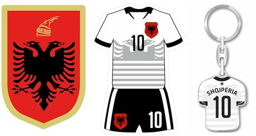 Albanien Auto Duft Lufterfrischer - Trikot EM Fussball Sport - Raumduft - Deko