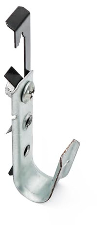 Baudelun 3/4 Inch J-Hook Cable Support - Batwing Mount, Heavy Duty Galvanized Steel, 20 Pack