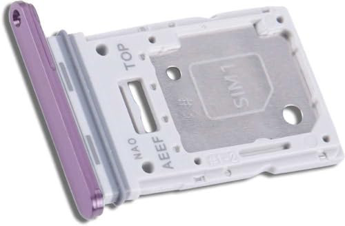 Tiroir Carte SIM de Replacement pour Samsung Galaxy A55 5G (A556B), Lilas